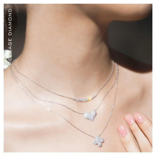 MẪU DÂY CHUYỀN KIM CƯƠNG NỮ CHO CÁC BỮA TIỆC CUỐI NĂM