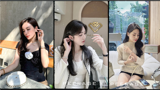 CÔNG THỨC CHO TRANG PHỤC MÙA THU CỰC NỔI BẬT VỚI TRANG SỨC KIM CƯƠNG