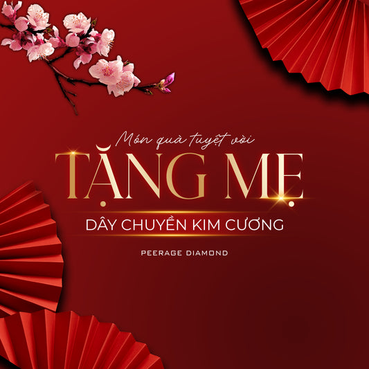 DÂY CHUYỀN KIM CƯƠNG MÓN QUÀ TUYỆT VỜI DÀNH TẶNG MẸ DỊP ĐẦU NĂM