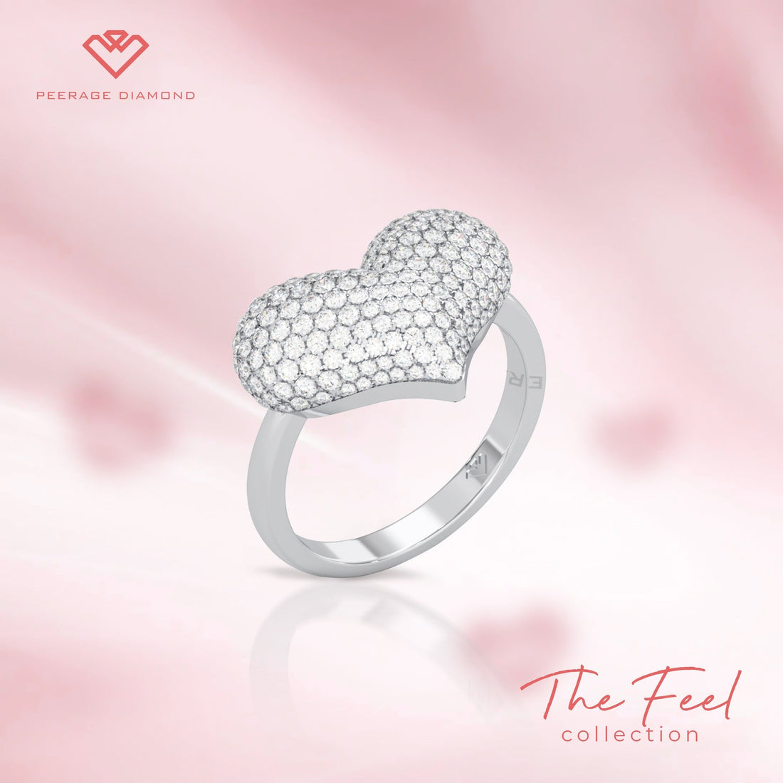 THIẾT KẾ NHẪN KIM CƯƠNG THE FEEL - TINH TẾ TỪNG CẢM NHẬN, LẤP LÁNH MỌI GÓC NHÌN