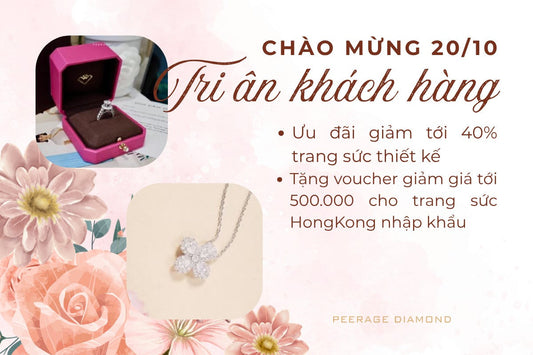 TÔN VINH PHÁI ĐẸP – TỎA SÁNG CÙNG PEERAGE DIAMOND