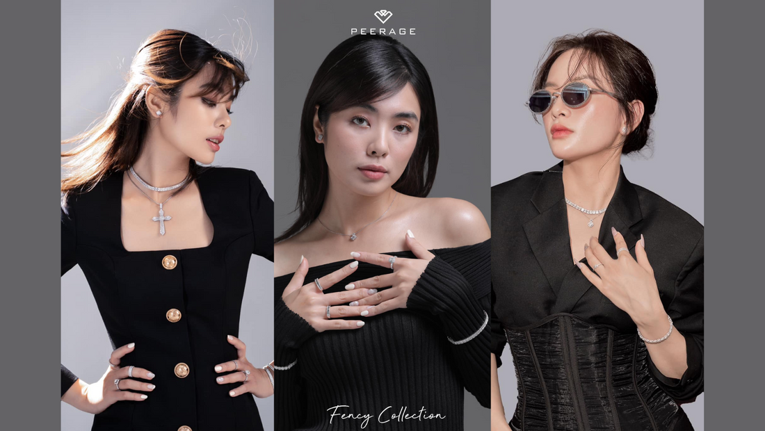 PHỐI TRANG PHỤC CÙNG TRANG SỨC KIM CƯƠNG CỰC KHÍ CHẤT CHO NỮ